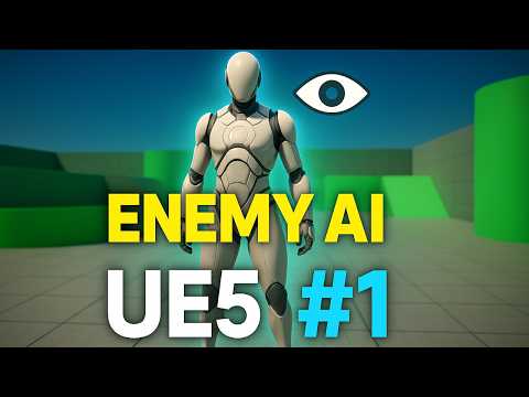 Unreal Engine 5 Enemy AI Series #1 – Setting Up Enemy Blueprint & AI Sight Blueprint Only
