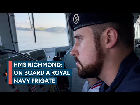 Behind the scenes on a Royal Navy frigate