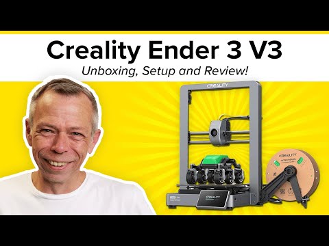 Creality Ender 3 V3 Review, Unboxing and Setup
