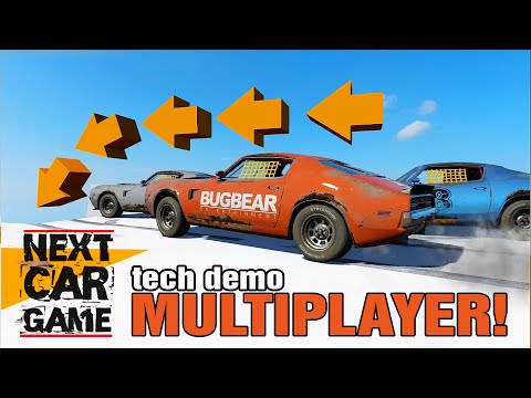 Next Car Game, Tech Demo MULTIPLAYER! - Races, LOLs and Games!