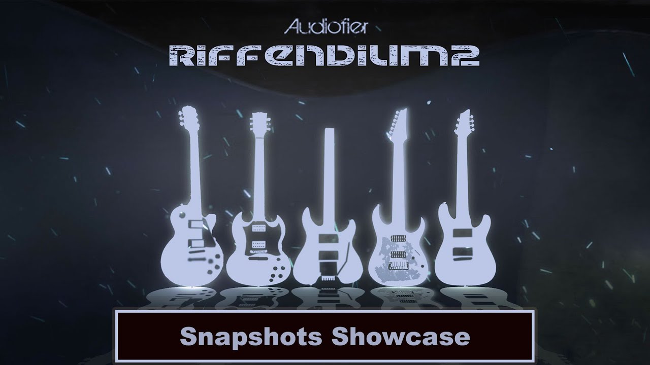 Audiofier RIFFENDIUM 2 - Heavy Guitars - Snapshots Showcase