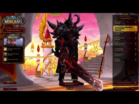 WoW- Best Transmog Looks for Warlock/Paladin/Death Knight