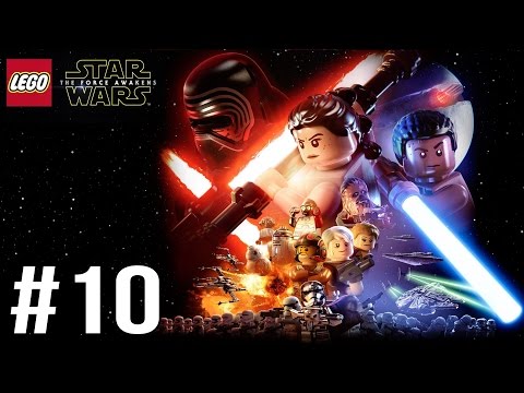 LEGO Star Wars The Force Awakens Walkthrough Part 10 Gameplay Lets play Playthrough