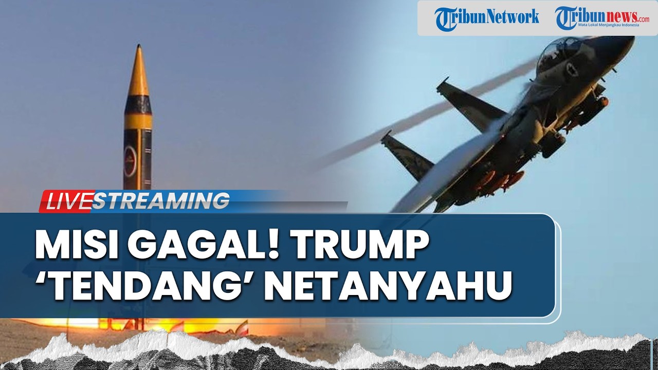 Misi Gagal! Pesawat Tempur Israel Hancur Digempur Iran di Dekat Hormuz, Trump 'Tendang' Netanyahu