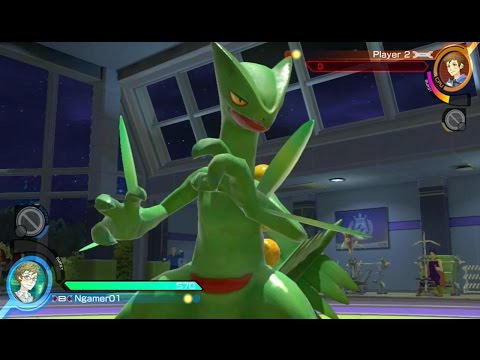 Pokkén Tournament: Single Battle (Basic) - Sceptile Strikes!