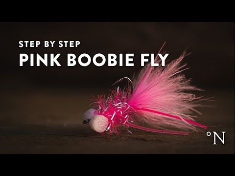 FLY TYING • Pink Booby Fly • TUTORIAL • Trout, Peach, Bass
