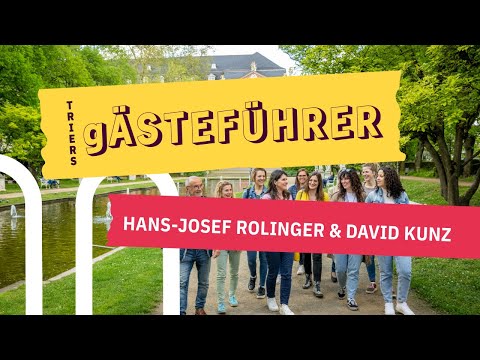Trier erleben: Die Gästeführer Hans-Josef Rolinger und David Kunz im Gespräch