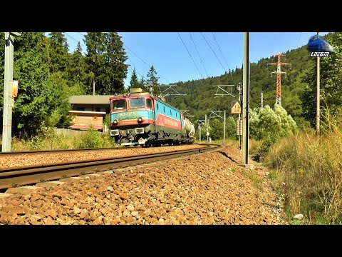 LE5100KW 40-0459-0 & Marfar Grup Feroviar Român Freight Train in Bușteni - 16 September 2020