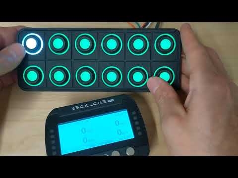 CAN bus integration example with an AIM Solo 2 DL