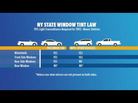 New Window Tinting Law