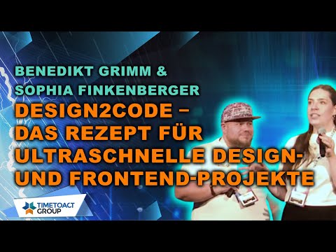 Design2Code I Benedikt Grimm & Sophia Finkenberger I Tech Talk I synaigy