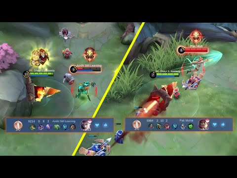 Vs Aoshi Still Learning & Pak Muh Top Global Rank Season 28 - Mobile Legends