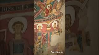 タウルのサン・クリメント教会全能のキリスト像 Cristo en majestad en la Iglesia de Sant Climent de Taüll　