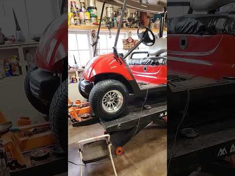 Progress update on my 2008 Yamaha Drive G29 48 Volt Golf Cart May 6, 3023