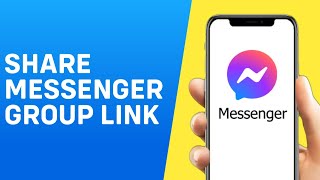 How to Share Messenger Group Link Android / iPhone (2024)
