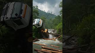 Download lagu 🚨 JEMBATAN AMBRUK! Truk Penuh Kayu TERGANTUNG di Atas Jurang Deras! 🌊😱 mp3 Download lagu 🚨 JEMBATAN AMBRUK! Truk Penuh Kayu TERGANTUNG di Atas Jurang Deras! 🌊😱 mp3