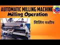Automatic Milling Machine With Milling Cutter