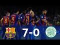 Barcelona(ESP) vs Celtic(SCO) (7-0) 2017 UCL Highlights