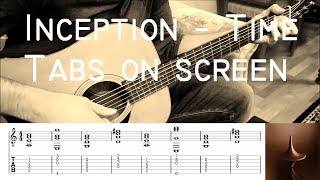 Download lagu Inception - Time (Hans Zimmer) - Fingerstyle Guitar Cover with tabs on screen mp3
