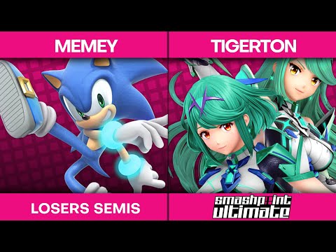 SmashPoint Ultimate 1 - LSF - Memey (Sonic) vs Tigerton (Pyra Mythra)