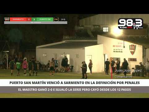 Sarmiento de Maggiolo vs Puerto San Martín - Torneo Regional 4° de final, vuelta