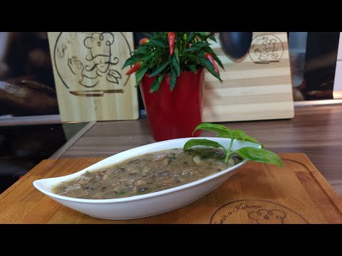 SOS OD ŠAMPINJONA*bez pavlake*bez vrhnja za kuhanje*starinski način pripreme sosa