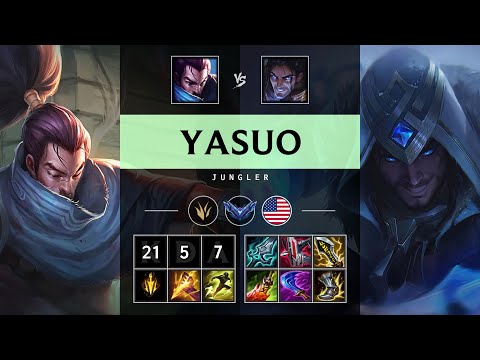 Yasuo Jungle vs Sylas - NA Diamond Patch 25.20