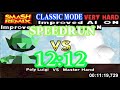 Smash Remix Classic Mode Speedrun With Polygon Luigi VERY HARD In 12 12