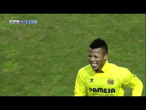 Gol de Uche (0-1) en el Rayo Vallecano - Villarreal CF - HD