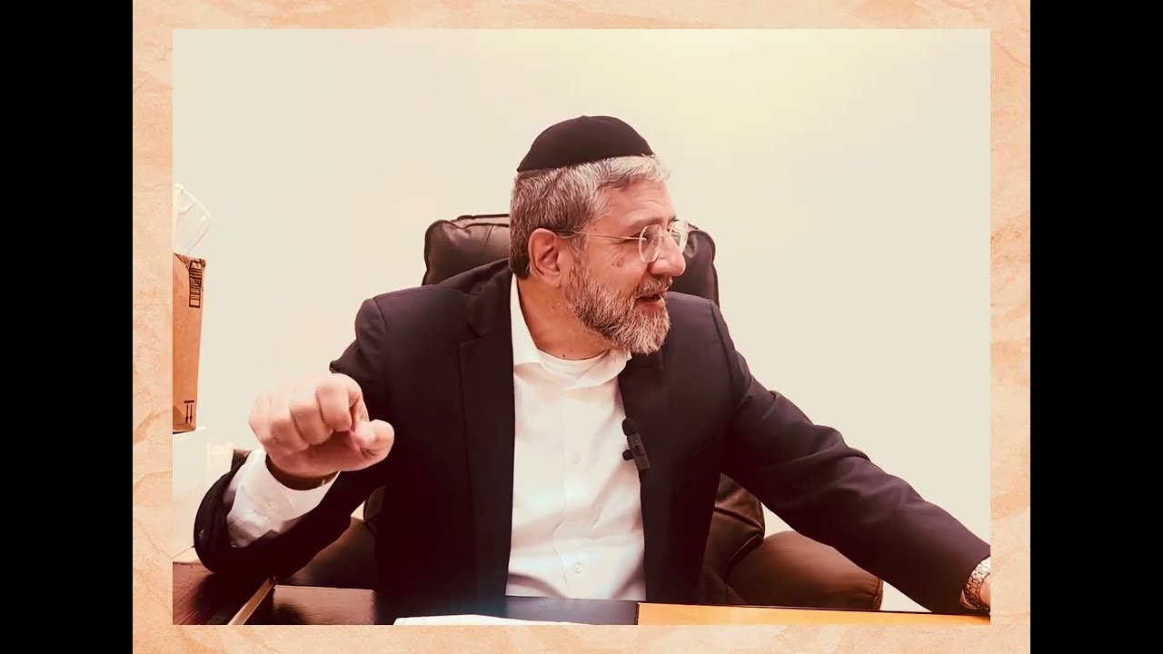 הרב אבישי לוי : אלול לחזק את הברגים 