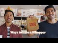 In Whopper We Trust Whopper Combinations Extended Burger King Commercial