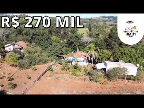 CHÁCARA TERRA ROXA 2 CASAS COM FRUTAS E INTERNET FIBRA ÓTICA R$ 270 MIL-Código:2544