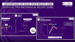 Advantages of Solid State Relays (SSR) over Electro-Mechanical Relays (EMR)