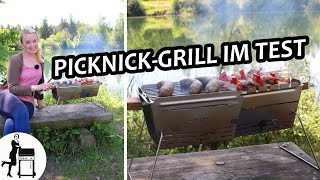 Knister Grill Test - der portable Grill für Weiher, Park & Campingplatz