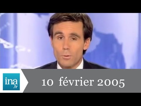 8 p.m. France 2, February 10, 2005 - High school student demonstrations - INA Archive