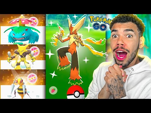 EVOLUINDO TODOS OS 100% COM ATAQUE LEGADO - POKEMON GO | Cris |