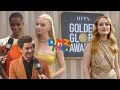 AMELIA REPORTING AT THE GOLDEN GLOBES Andrew Garfield Anya Taylor Joy Letitia Wright