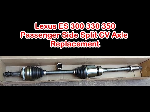 Easy Lexus ES300 330 350 Passenger Side Split CV Axle Swap!