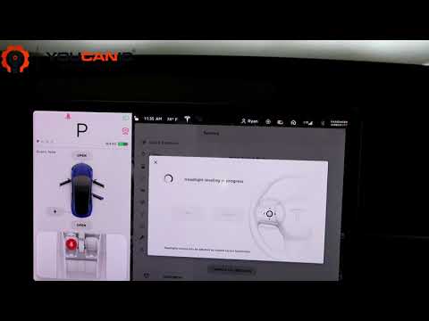 How to Adjust Tesla Headlights Beam Level