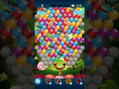 Angry Birds POP Bubble Shooter - Level 76. Gameplay Android walkthrough