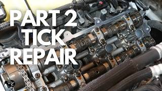 PART 2 17' JEEP WRANGLER TICK REPAIR | Pentastar 3.6 L | Rocker Arms, Lifters & Camshaft Replacement