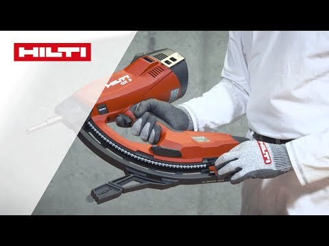 DEMO des Hilti GX 3 Gas-Setzgeräts - Einführung