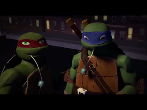 TMNT (2012) Leo Apologizes To Slash For Doubting Him + Victory Celebration (BOOYAKASHA!)