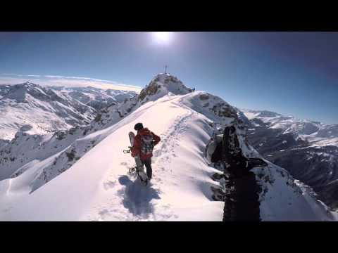 backcountry snowboarding montafon 2015