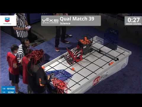 VEX Worlds 2016 - VEXIQ Middle School - Science - Qual 39 (10154A 323M) 149