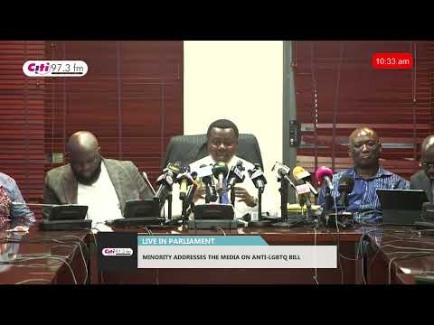 Minority Denies Opposing Anti-LGBTQ Bill After Heated Parliament Debate | Ghana News
