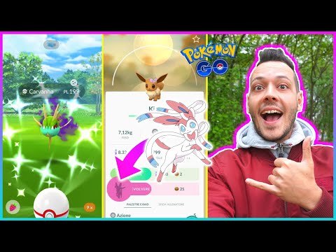 SHINY OMBRA CARVANHA & COME OTTENERE SYLVEON! - Pokémon GO ITA