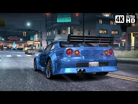 Nissan Skyline GT-R R34 | Need for Speed: Carbon Gameplay (PC 4K 60FPS)