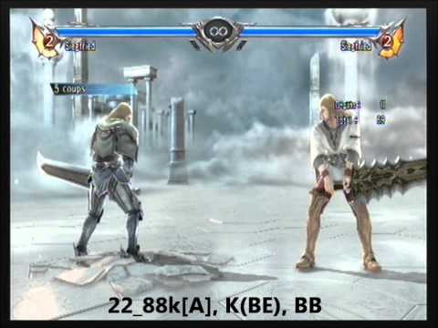[SoulCalibur V] : Siegfried Combo Guide