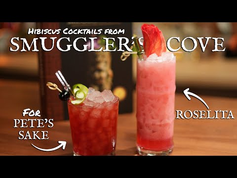 More Hibiscus Cocktails from Smuggler's Cove